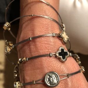 Stackable Clover Bracelets